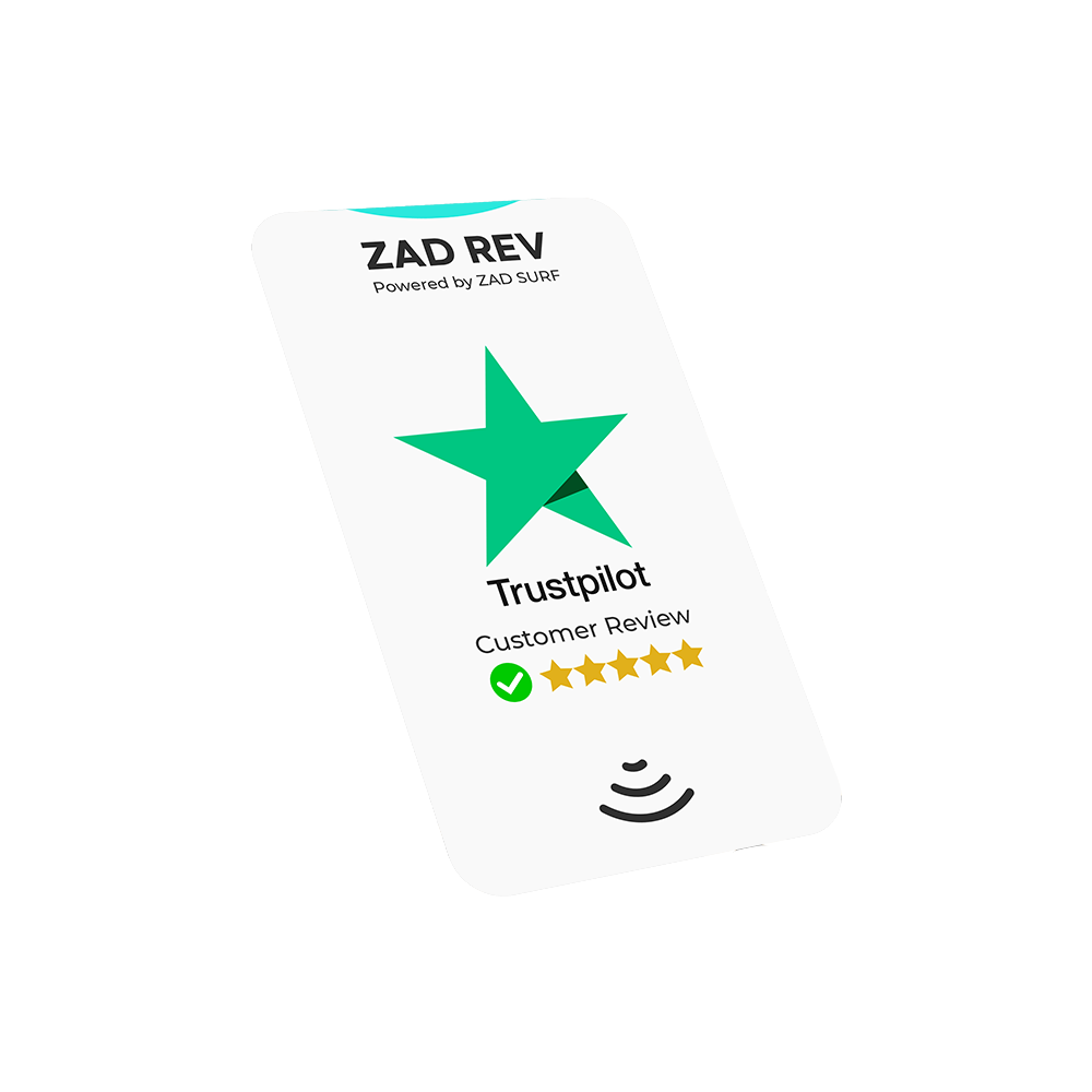 Zad Rev. Trustpilot Reviews Card