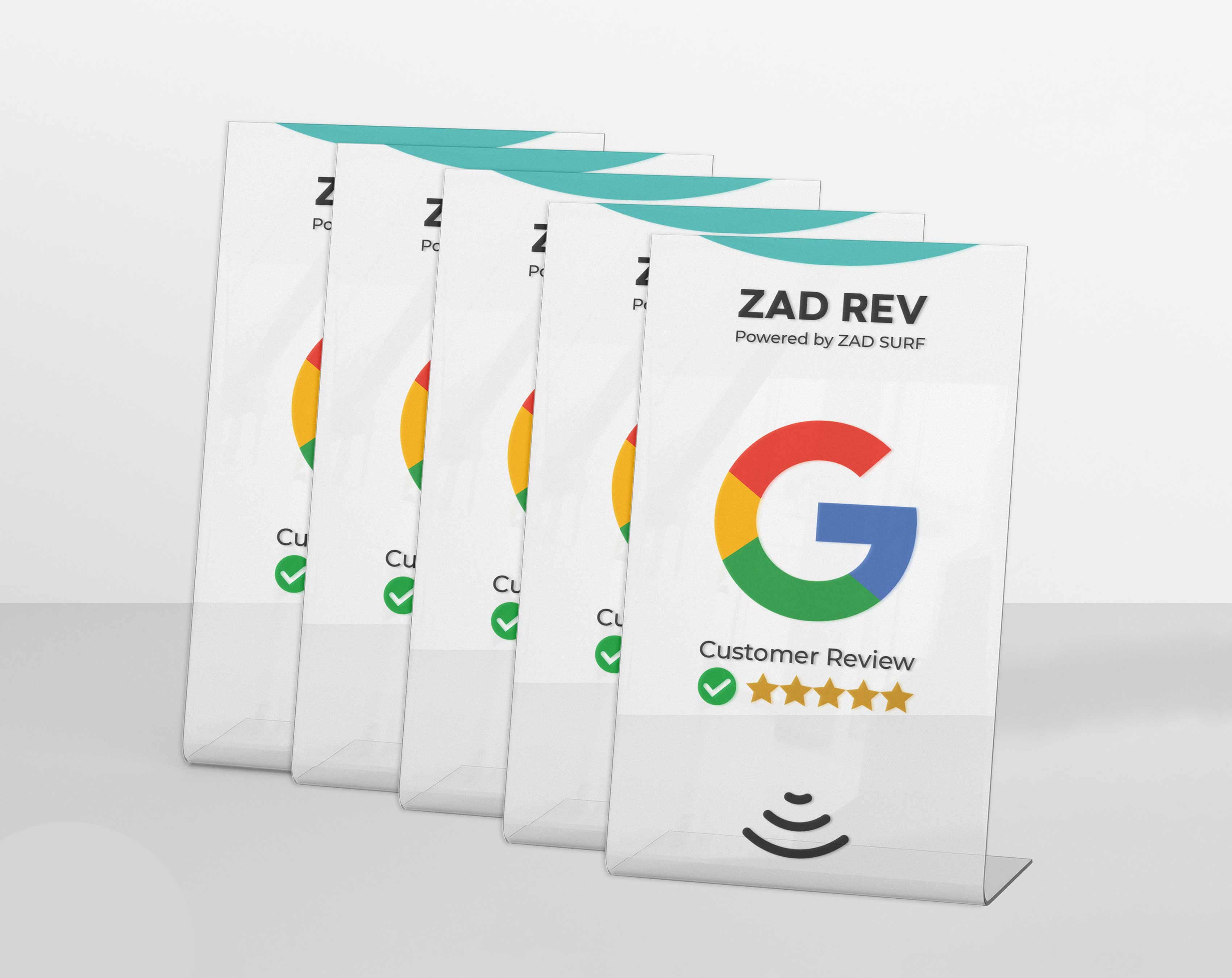 Pack of 5 Zad Rev Google Stand