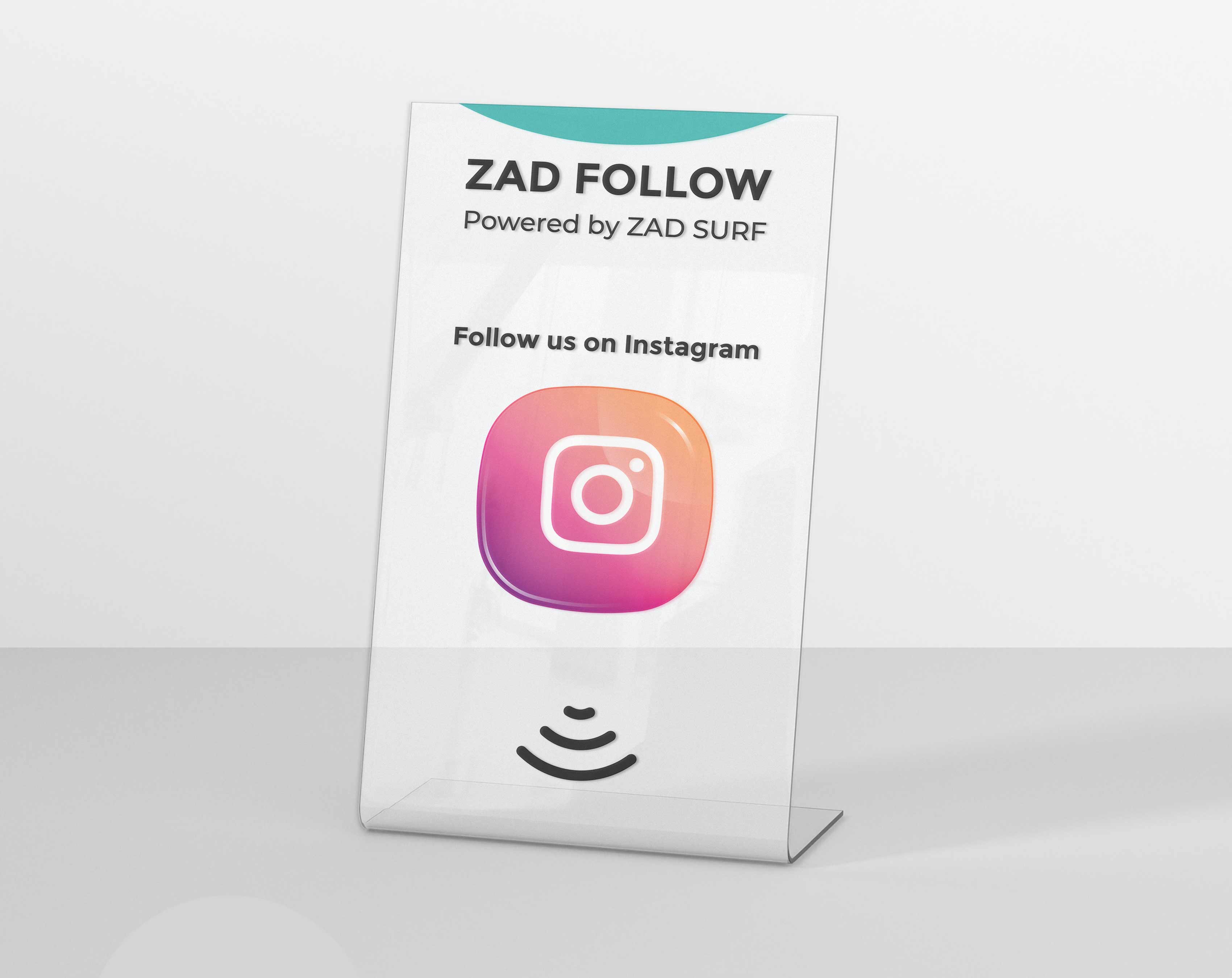 Zad Follow Instagram Stand